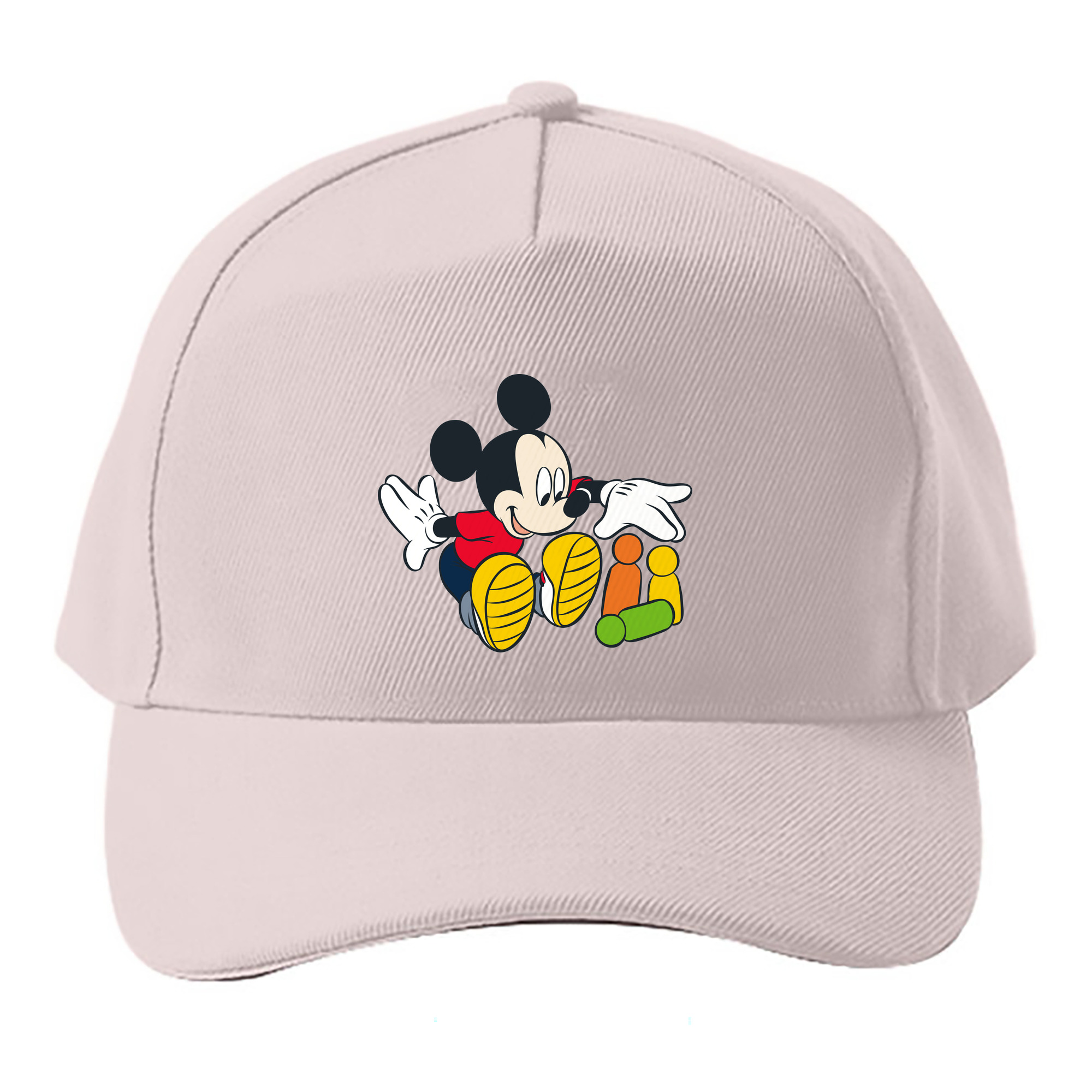 （画像用） ミッキーマウス Mickey Mouse ベースボールキャップ 綿100％ 男女兼用 帽子 スポーツ